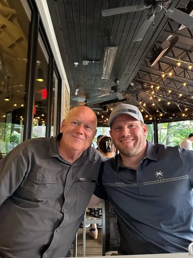 Dr. Jason Brown with Dr. Rick Wirtanen